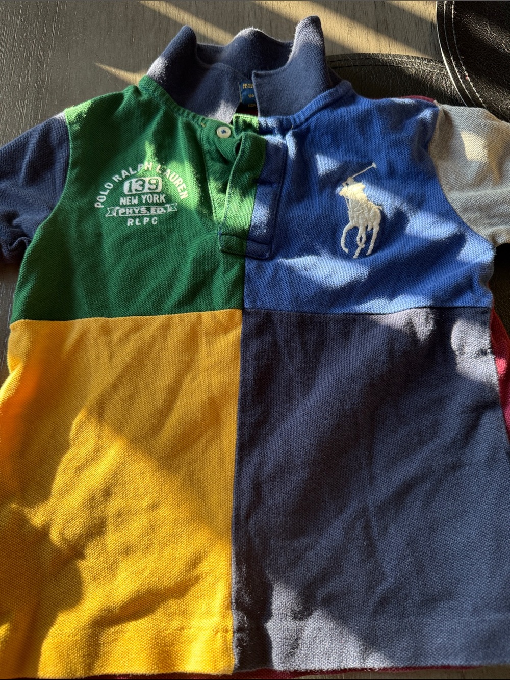 Ralph Lauren Kids Polo Colorblock & Yellow Logo Tees - Picture 6 of 6
